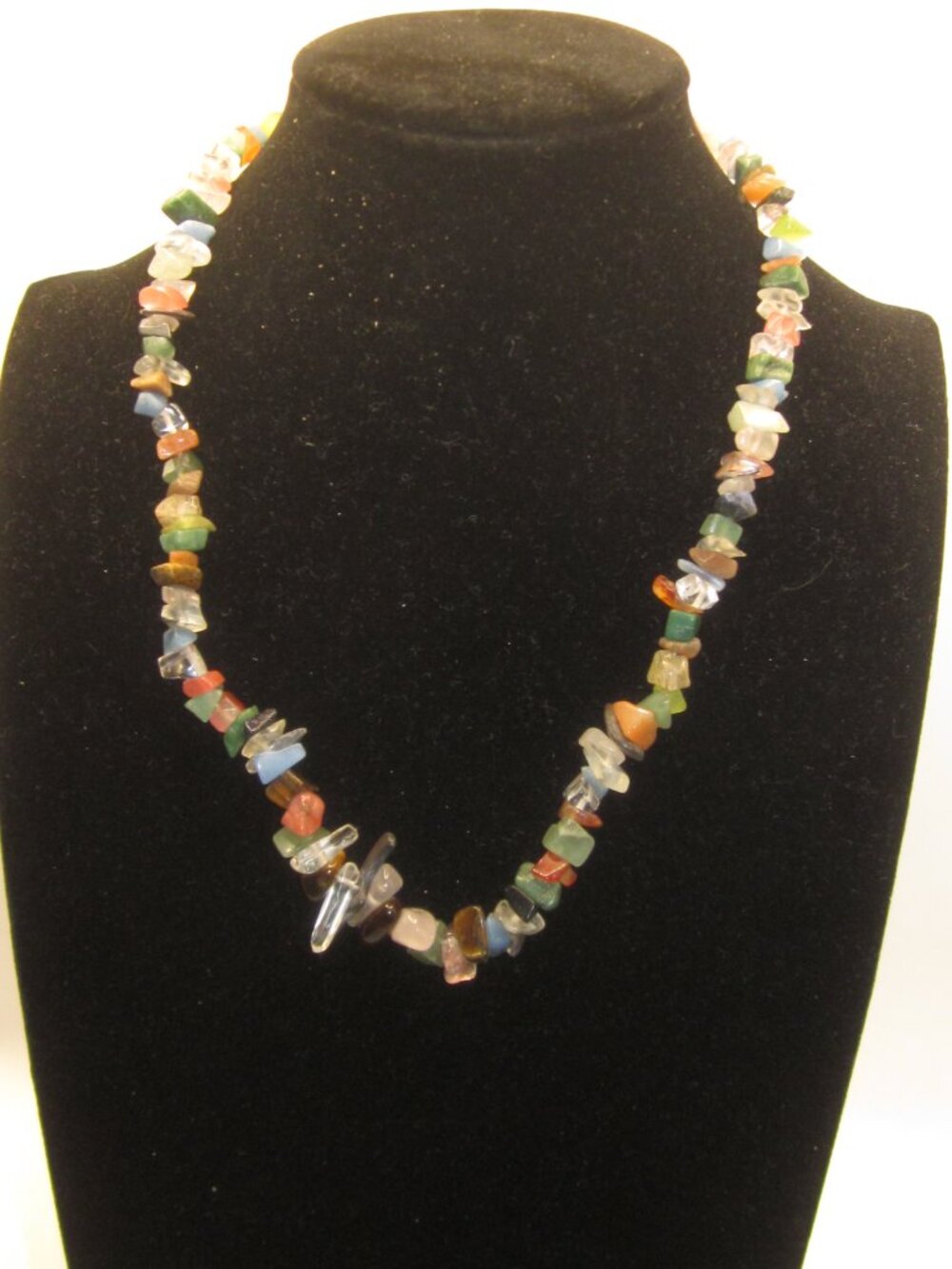 Japan Glass and Stone Boho Necklace - Picture 6 of 6